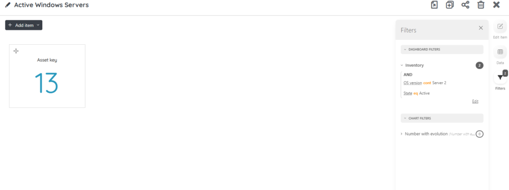 LS Sites BI Dashboard Number Widget 2