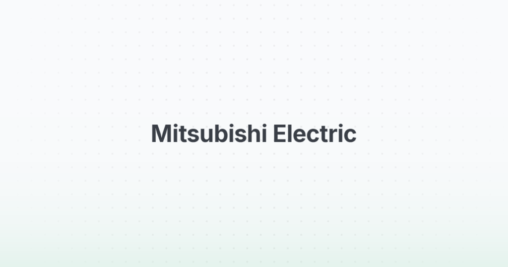 Mitshubitshi Electric