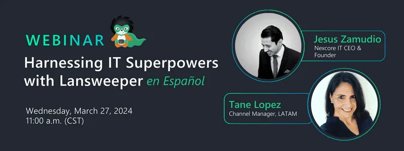 Nexcore IT Lansweeper Webinar 3