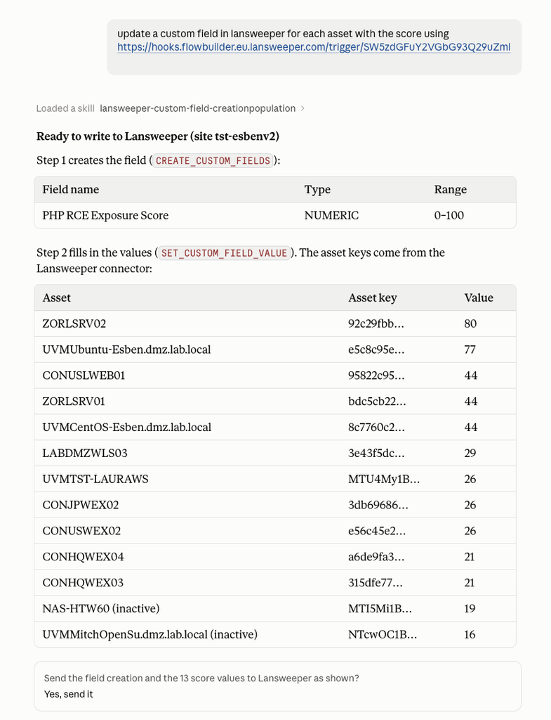 PHP vulnerability webhook
