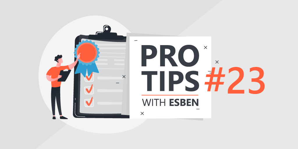 Pro Tips 23 blog post