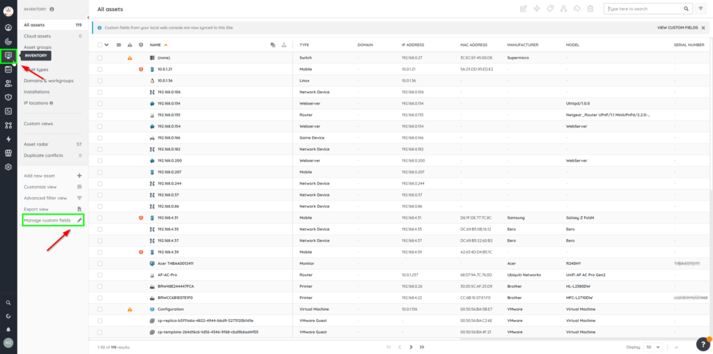 Create Custom Fields