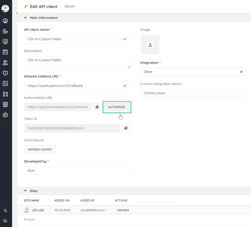 pt59 sites gui settings api 9