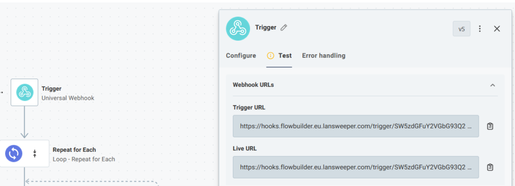 workflow webhook url example